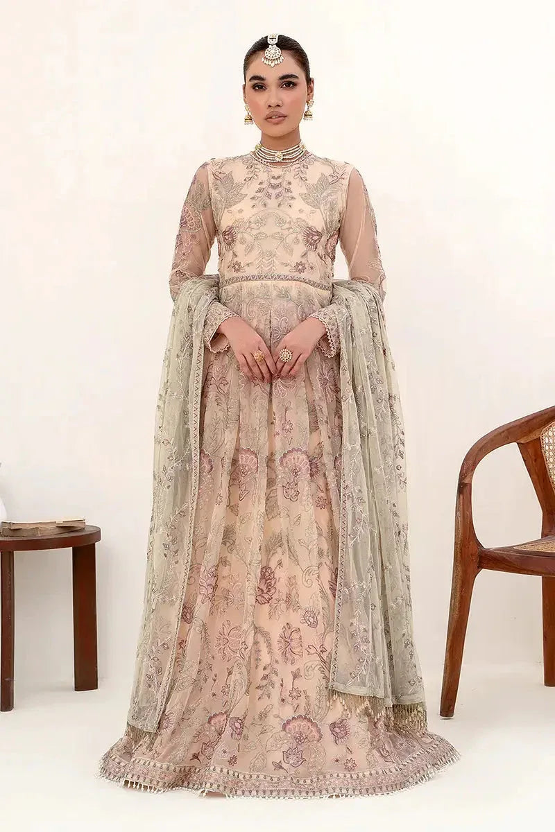 Zarif | Nazneen Formals | ZN 08 ROSERIE - Aqsa Fabrics
