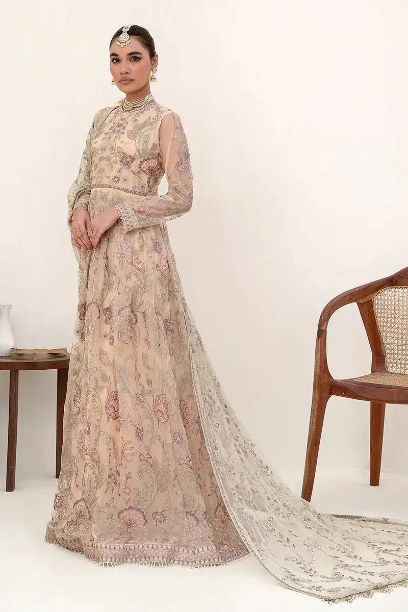 Zarif | Nazneen Formals | ZN 08 ROSERIE - Aqsa Fabrics