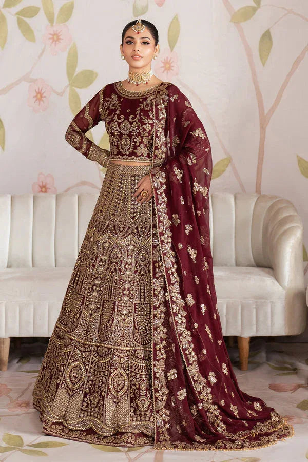 Zarif | Shehnai Luxury Wedding Edit | SHEESHAM - Aqsa Fabrics