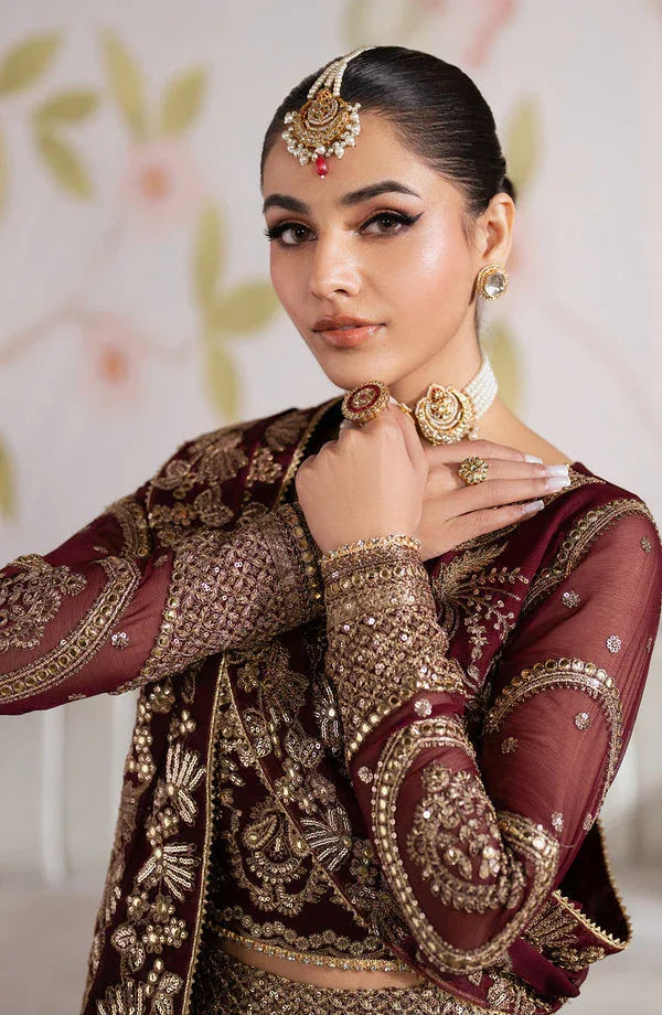 Zarif | Shehnai Luxury Wedding Edit | SHEESHAM - Aqsa Fabrics
