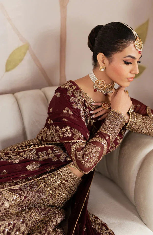 Zarif | Shehnai Luxury Wedding Edit | SHEESHAM - Aqsa Fabrics
