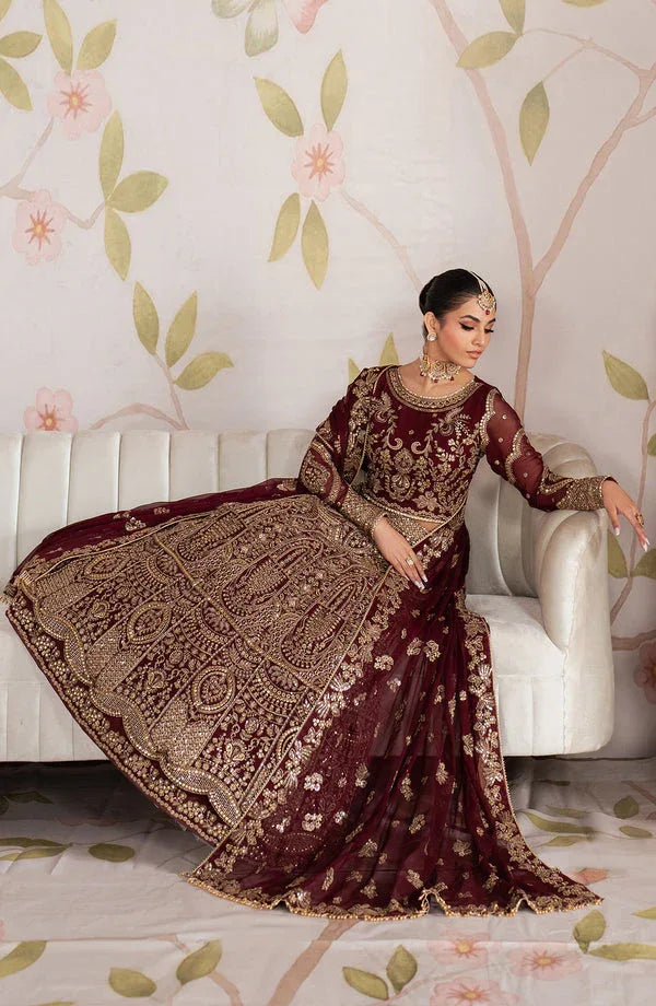 Zarif | Shehnai Luxury Wedding Edit | SHEESHAM - Aqsa Fabrics