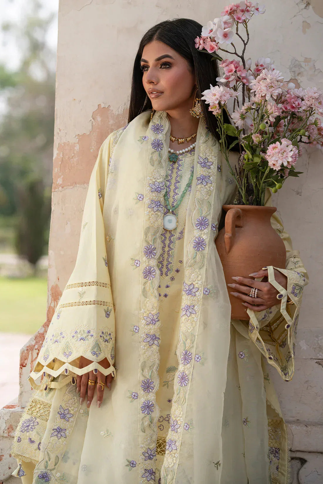 Zarposh | Celia Collection | Moondale - Aqsa Fabrics