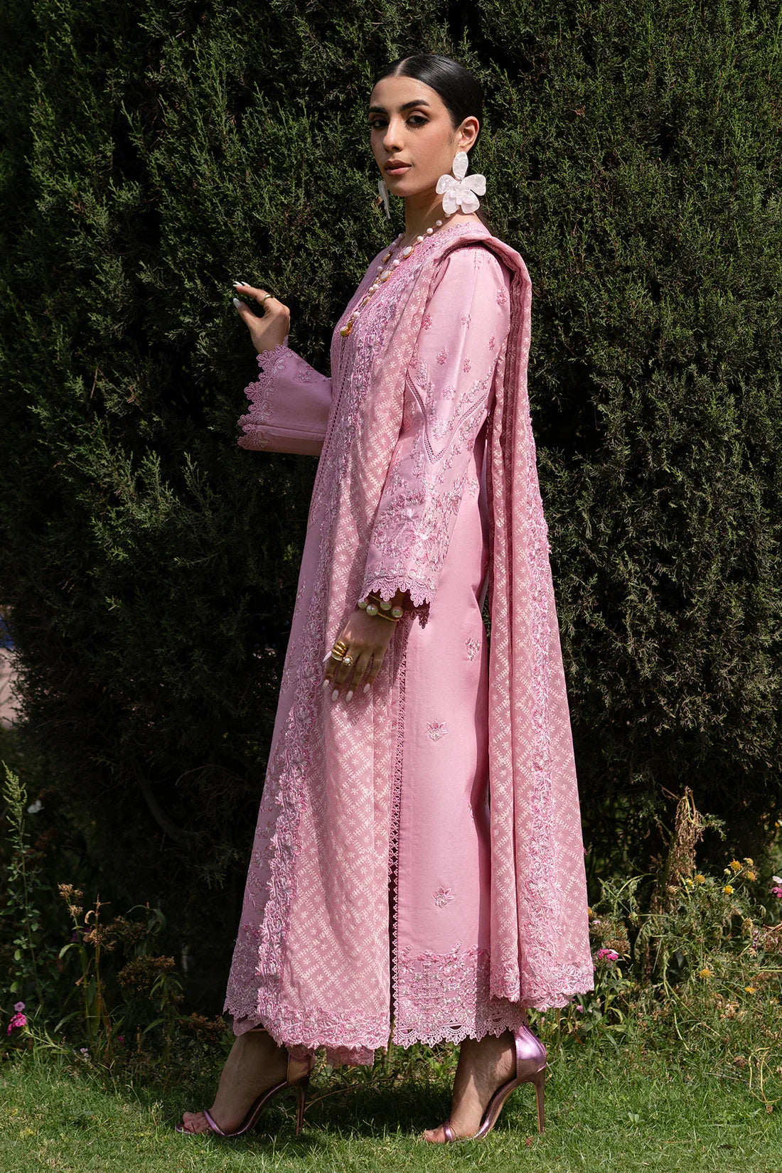 Zarposh | Celia Collection | Roselle - Aqsa Fabrics