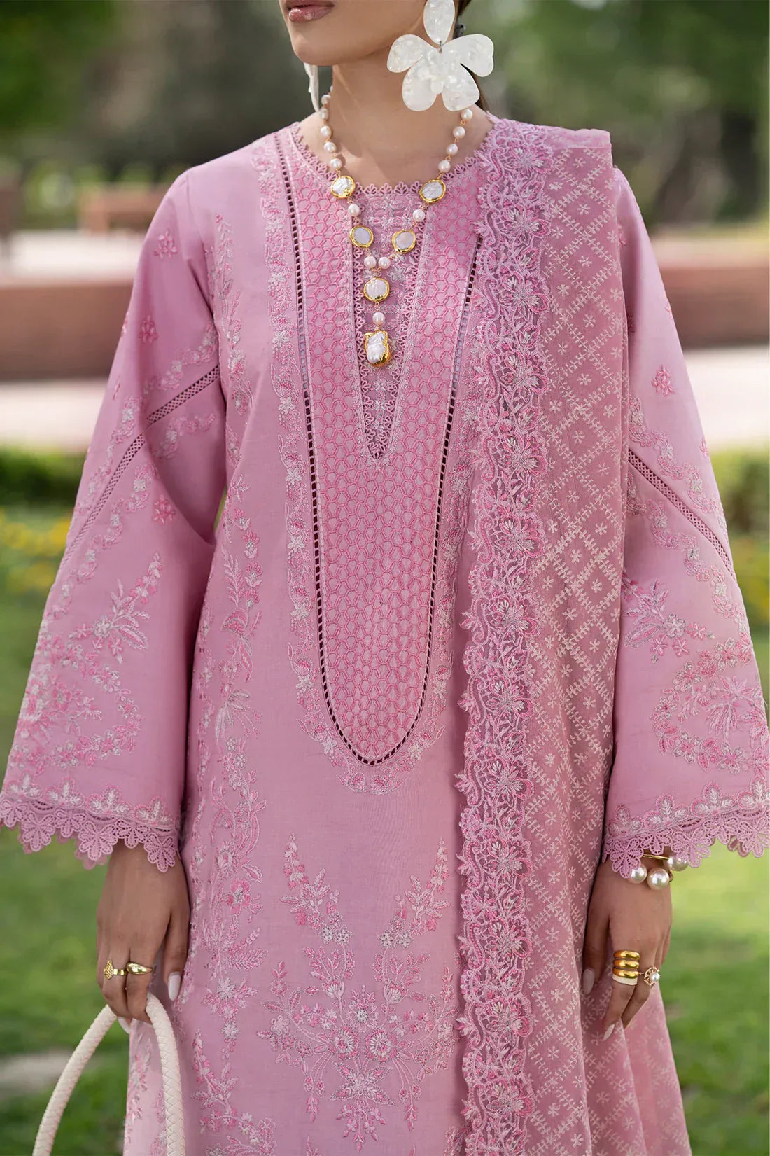 Zarposh | Celia Collection | Roselle - Aqsa Fabrics