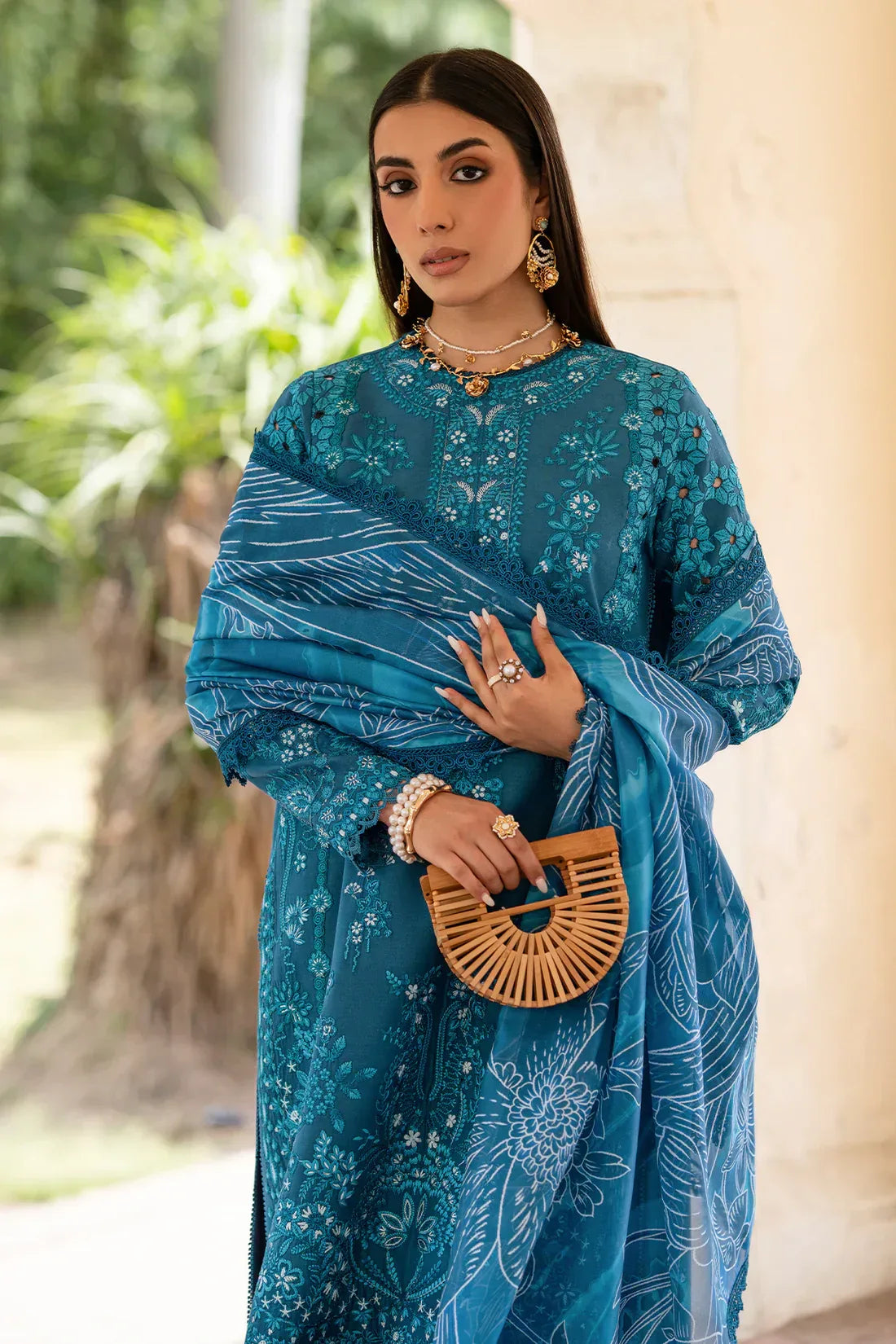 Zarposh | Celia Collection | Sarvenia - Aqsa Fabrics