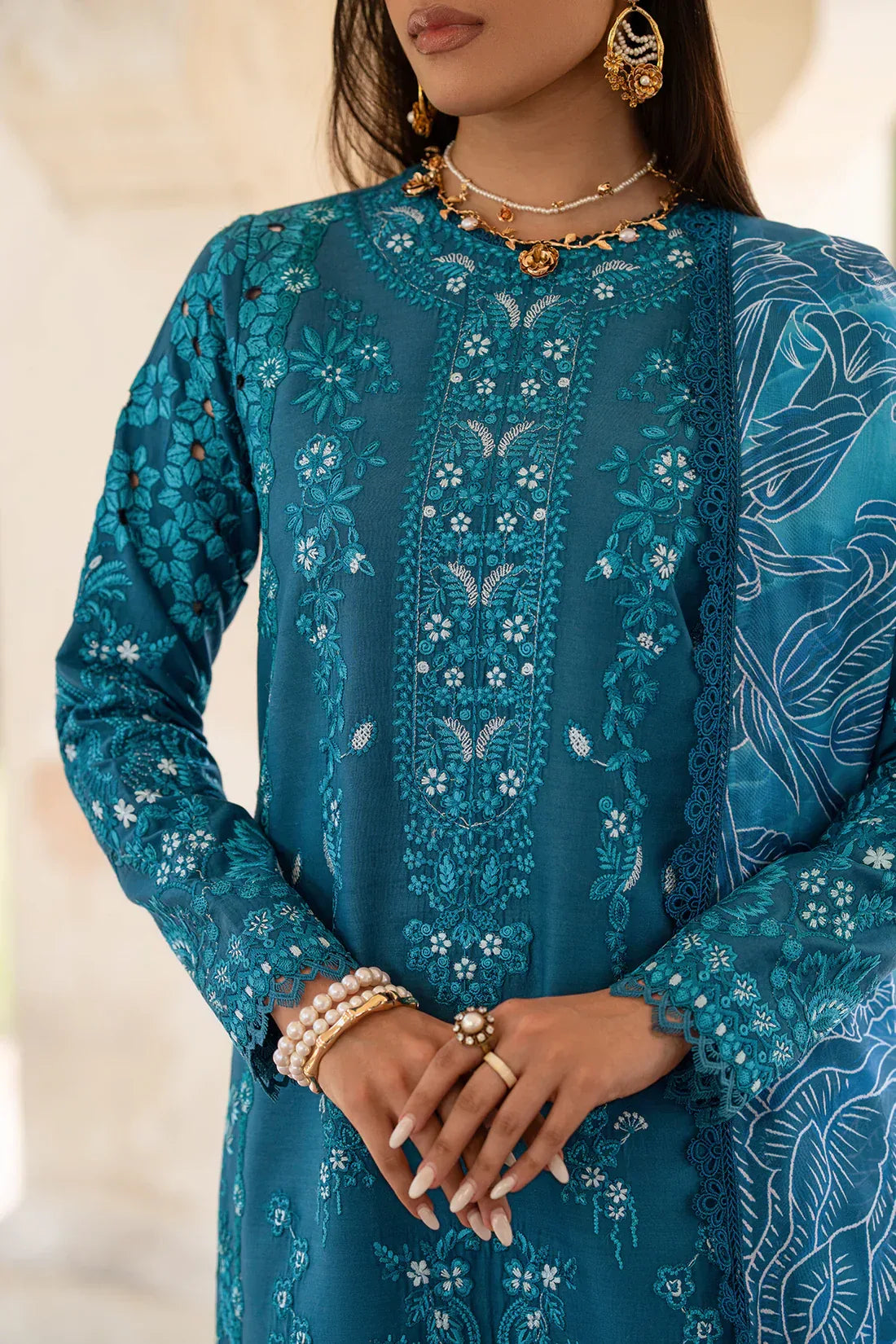 Zarposh | Celia Collection | Sarvenia - Aqsa Fabrics