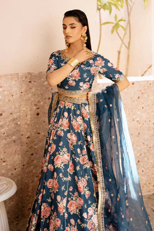 Zarposh | Elara Formals | Charmeuse - Aqsa Fabrics