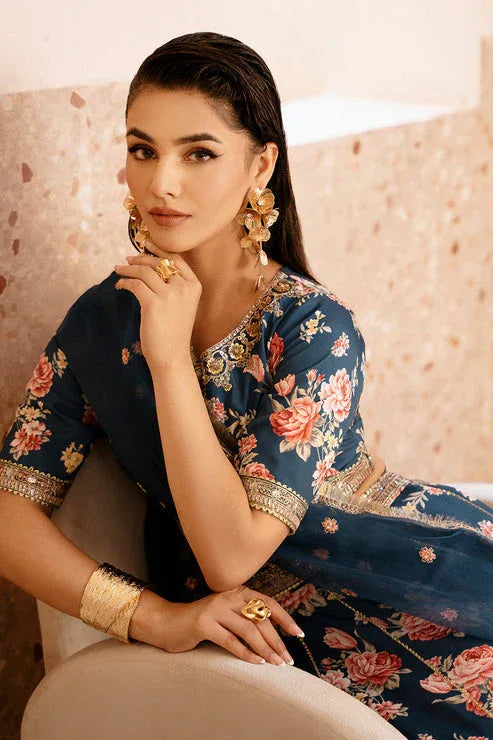 Zarposh | Elara Formals | Charmeuse - Aqsa Fabrics