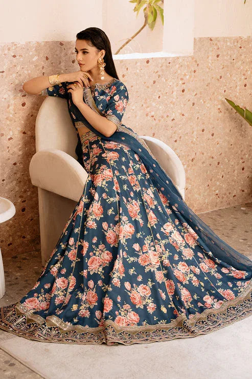 Zarposh | Elara Formals | Charmeuse - Aqsa Fabrics