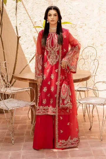Zarposh | Elara Formals | Gulab - Aqsa Fabrics