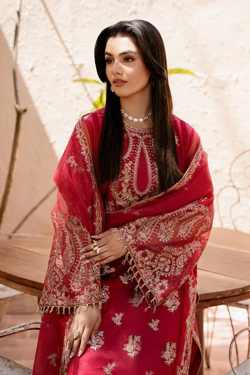 Zarposh | Elara Formals | Gulab - Aqsa Fabrics