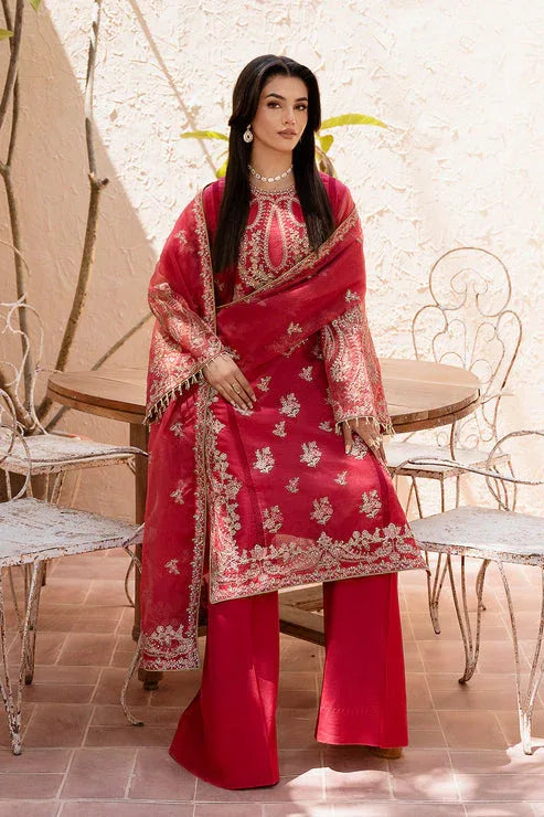 Zarposh | Elara Formals | Gulab - Aqsa Fabrics