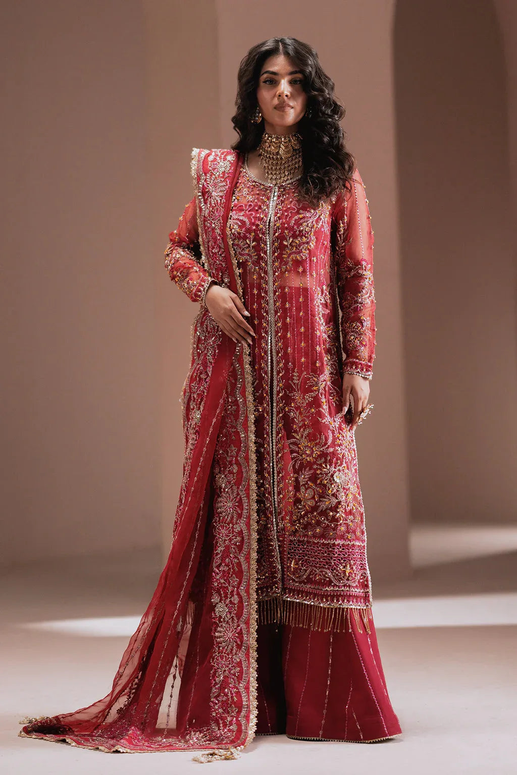 Zarposh | Jahanara Wedding Formals | Alaya - Aqsa Fabrics