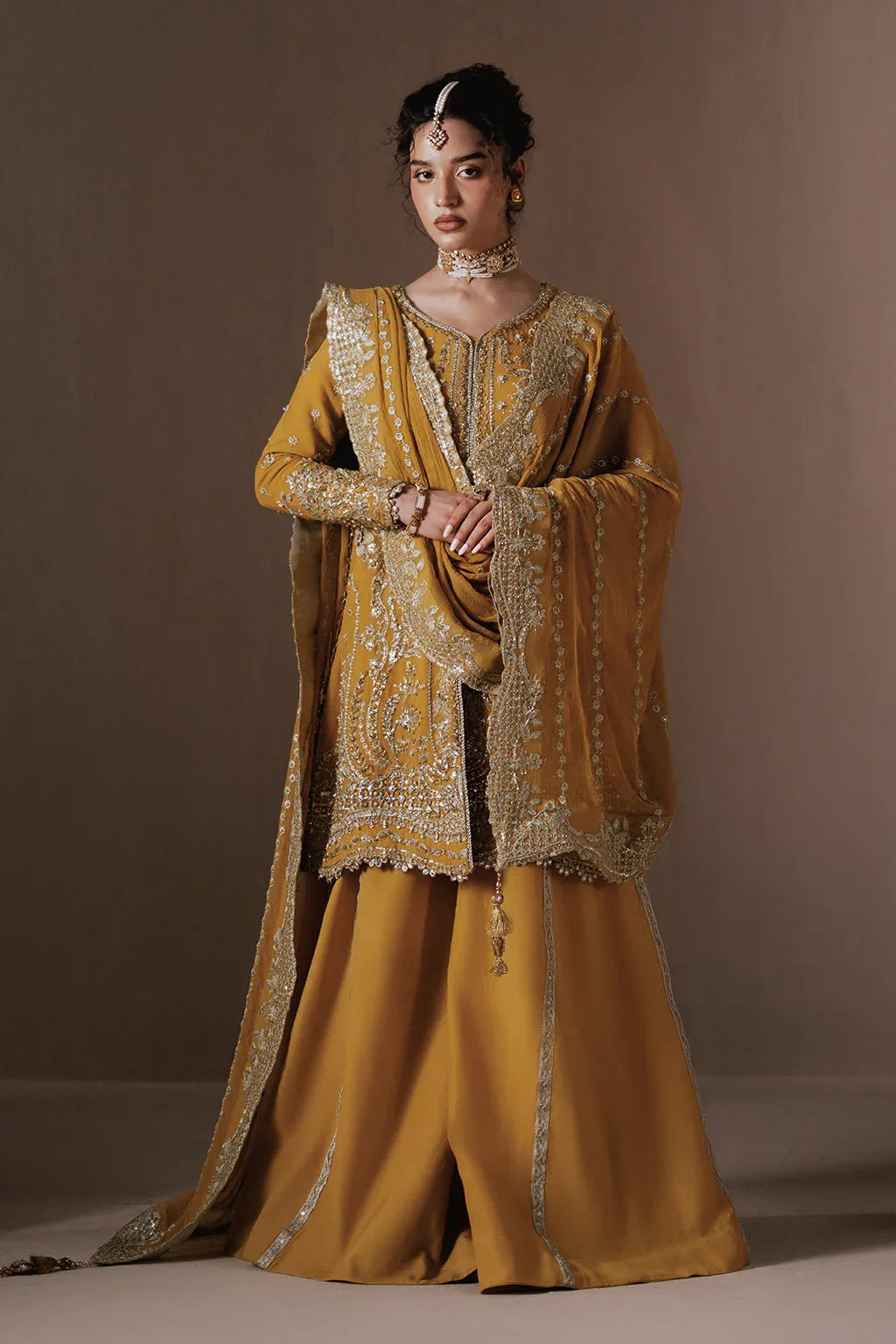 Zarposh | Jahanara Wedding Formals | Dhanak - Aqsa Fabrics