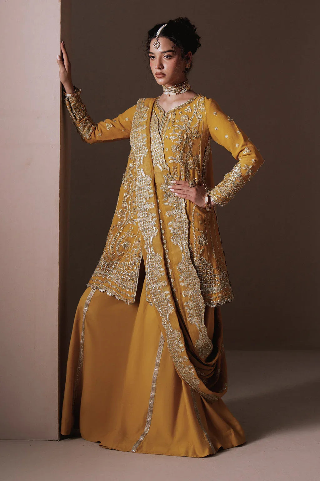 Zarposh | Jahanara Wedding Formals | Dhanak - Aqsa Fabrics