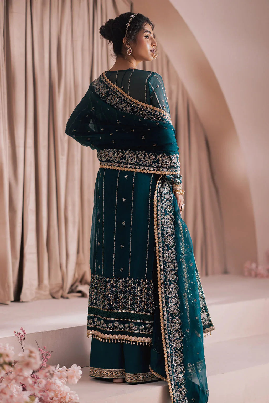 Zarposh | Jahanara Wedding Formals | Firaaq - Aqsa Fabrics