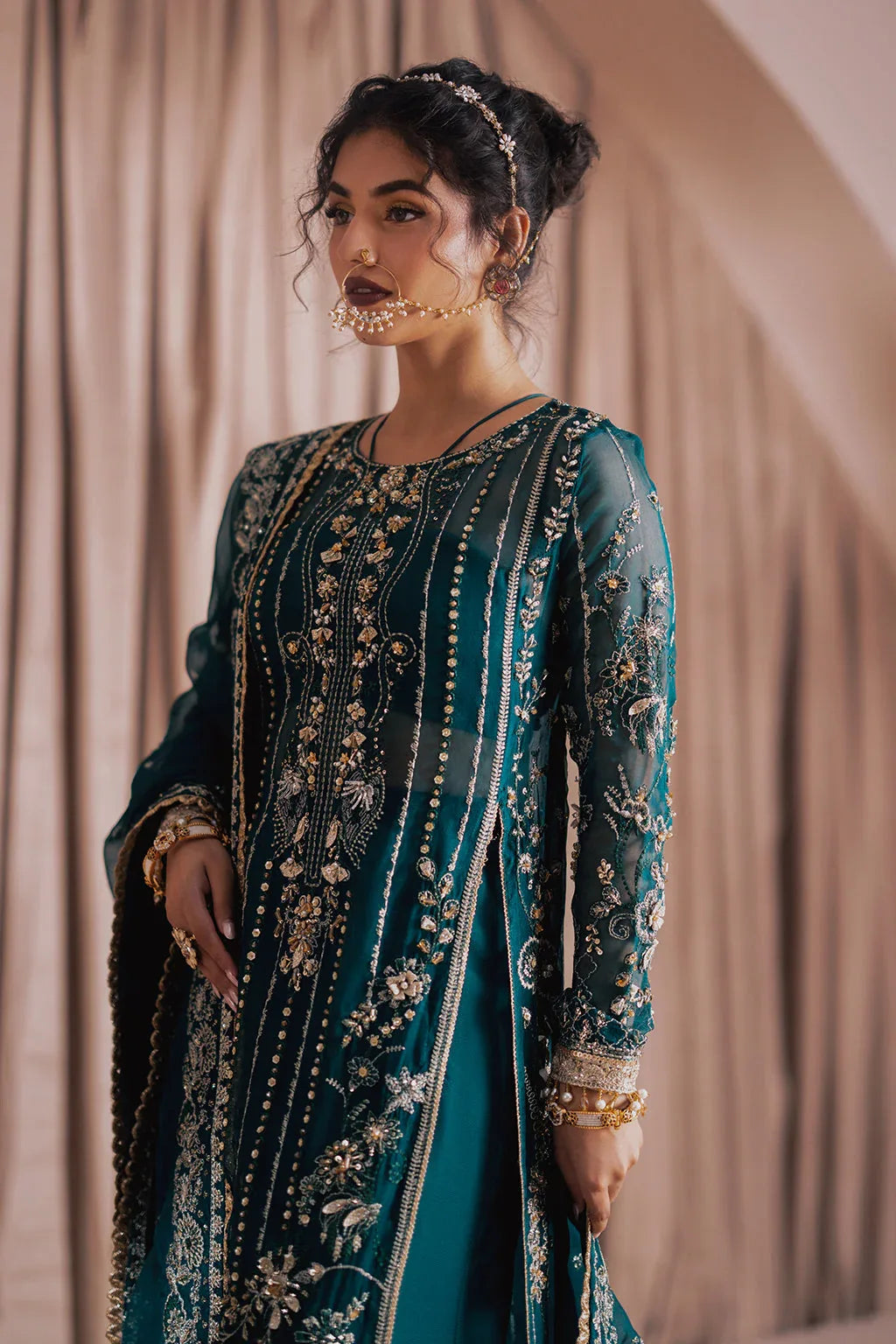 Zarposh | Jahanara Wedding Formals | Firaaq - Aqsa Fabrics