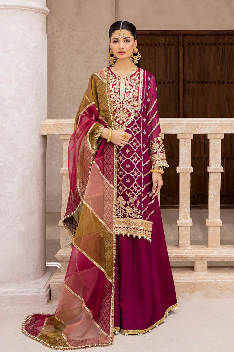 Zarposh | Jahanara Wedding Formals | Miraka - Aqsa Fabrics