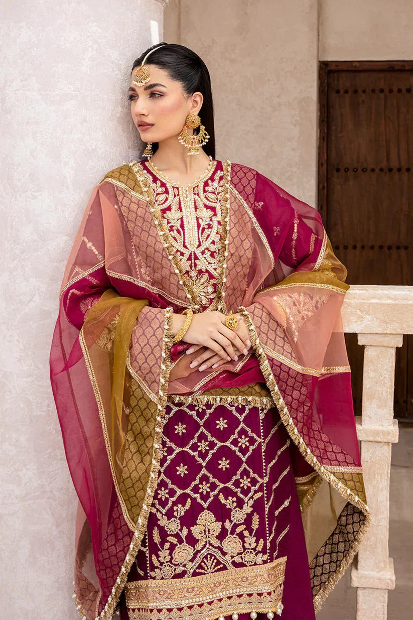 Zarposh | Jahanara Wedding Formals | Miraka - Aqsa Fabrics