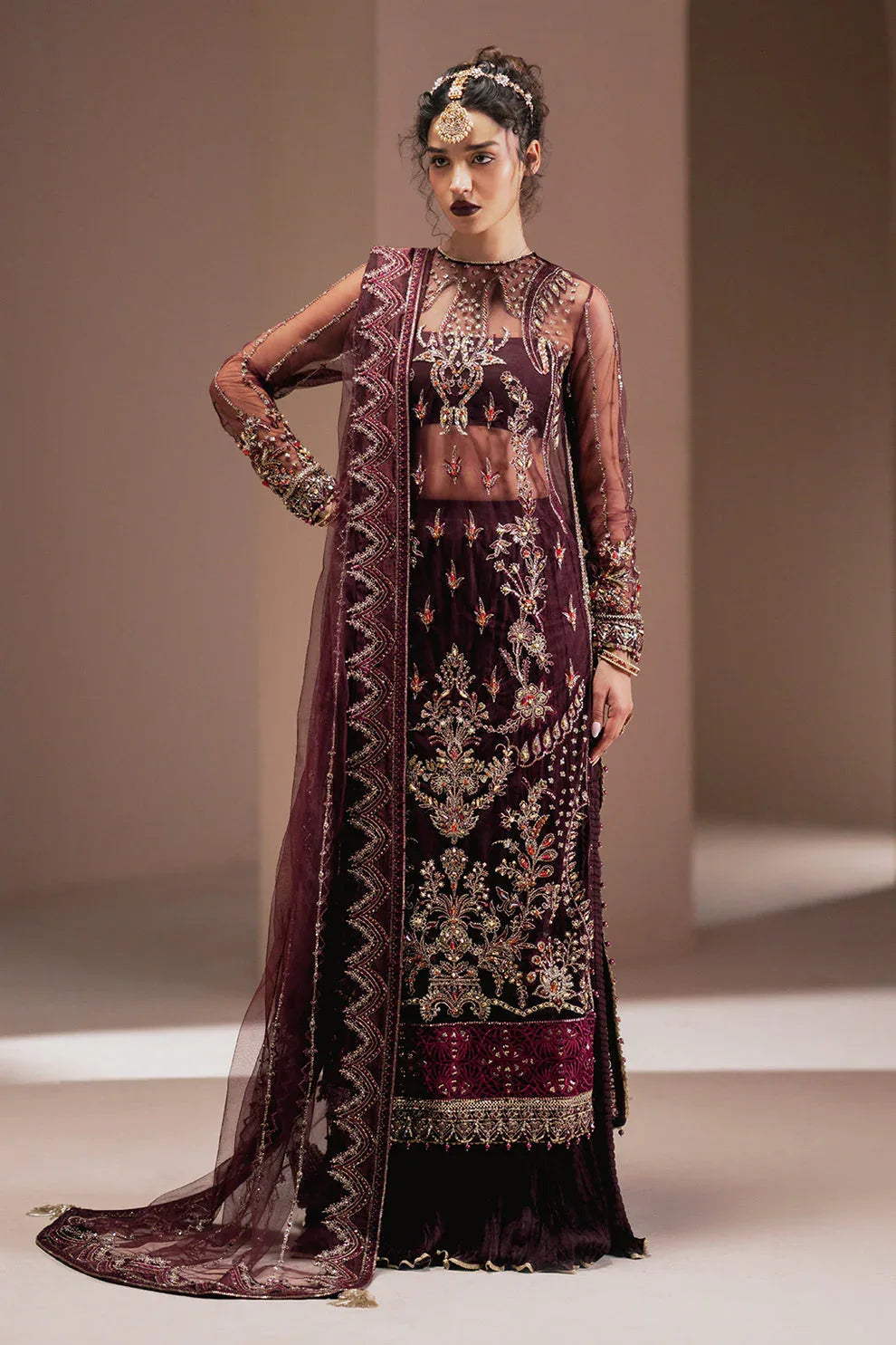 Zarposh | Jahanara Wedding Formals | Nisa - Aqsa Fabrics