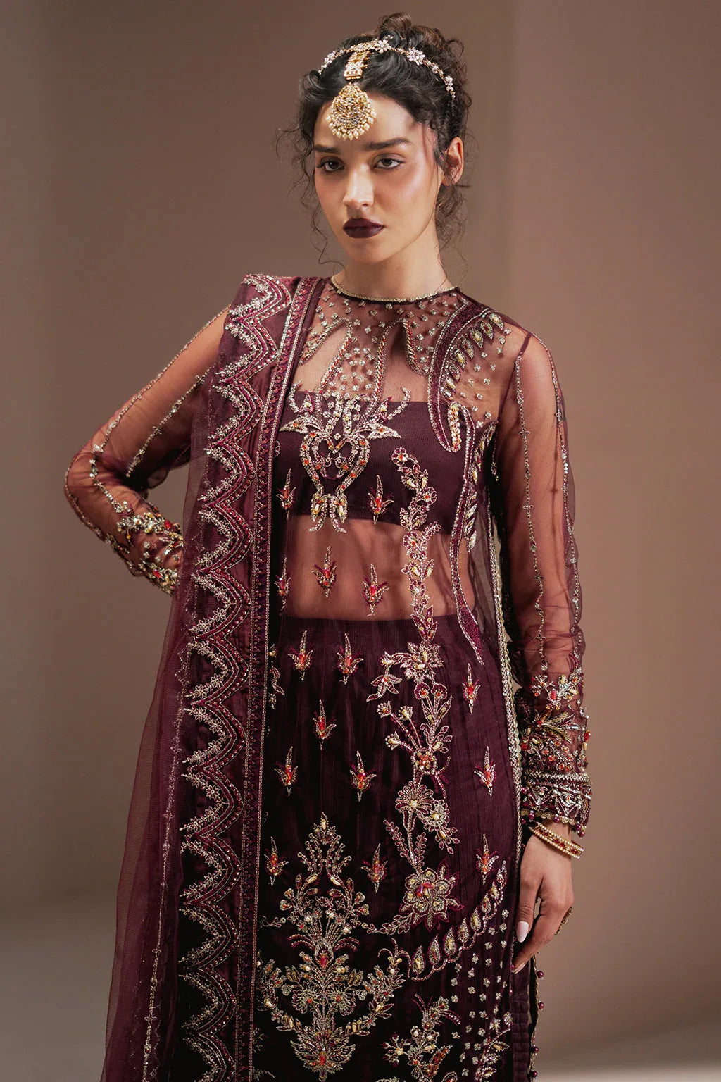 Zarposh | Jahanara Wedding Formals | Nisa - Aqsa Fabrics