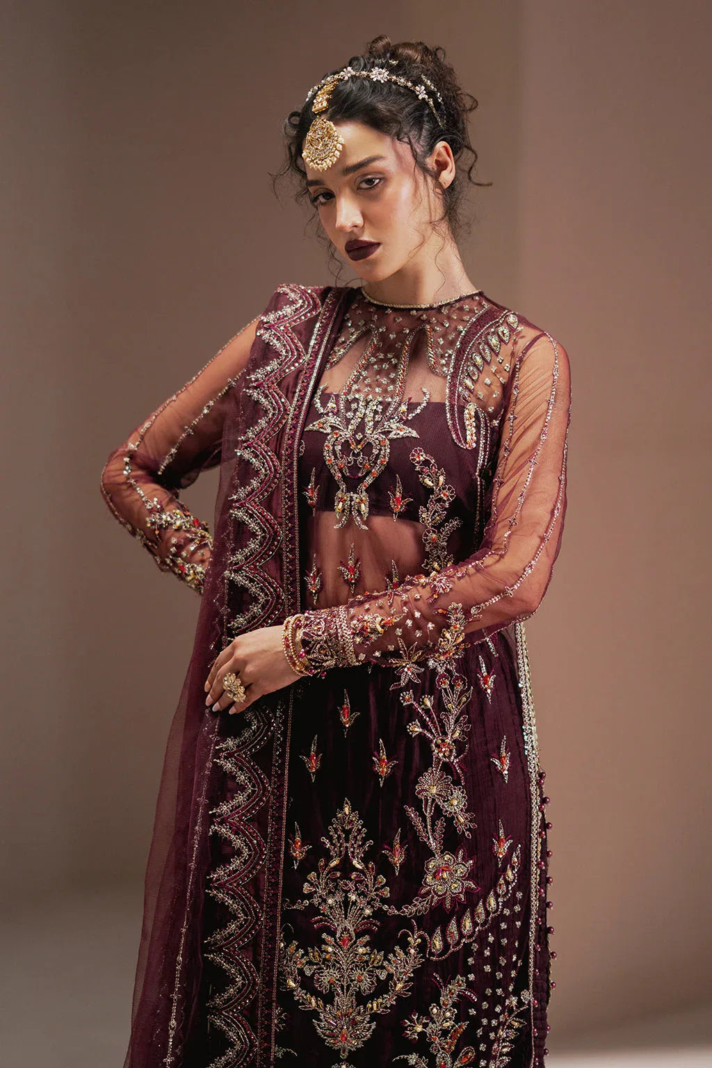 Zarposh | Jahanara Wedding Formals | Nisa - Aqsa Fabrics