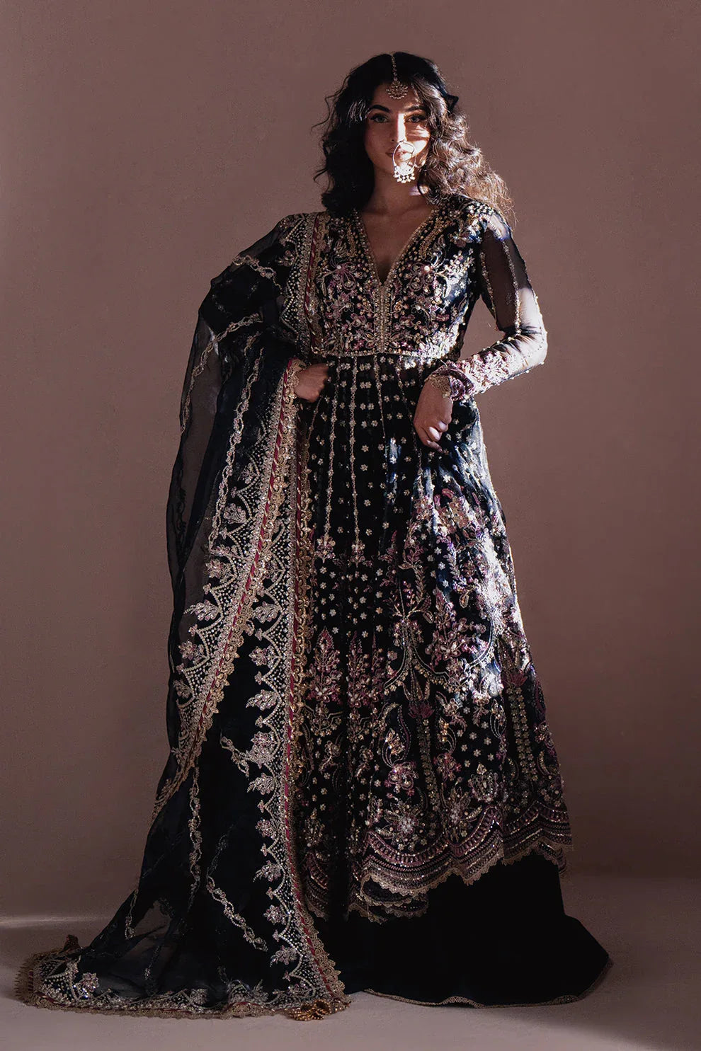 Zarposh | Jahanara Wedding Formals | Qara - Aqsa Fabrics