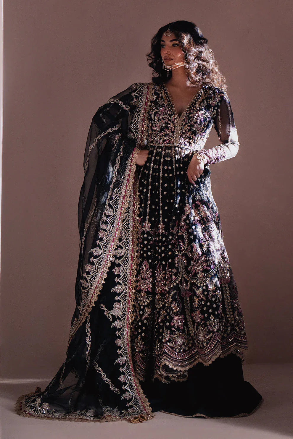 Zarposh | Jahanara Wedding Formals | Qara - Aqsa Fabrics