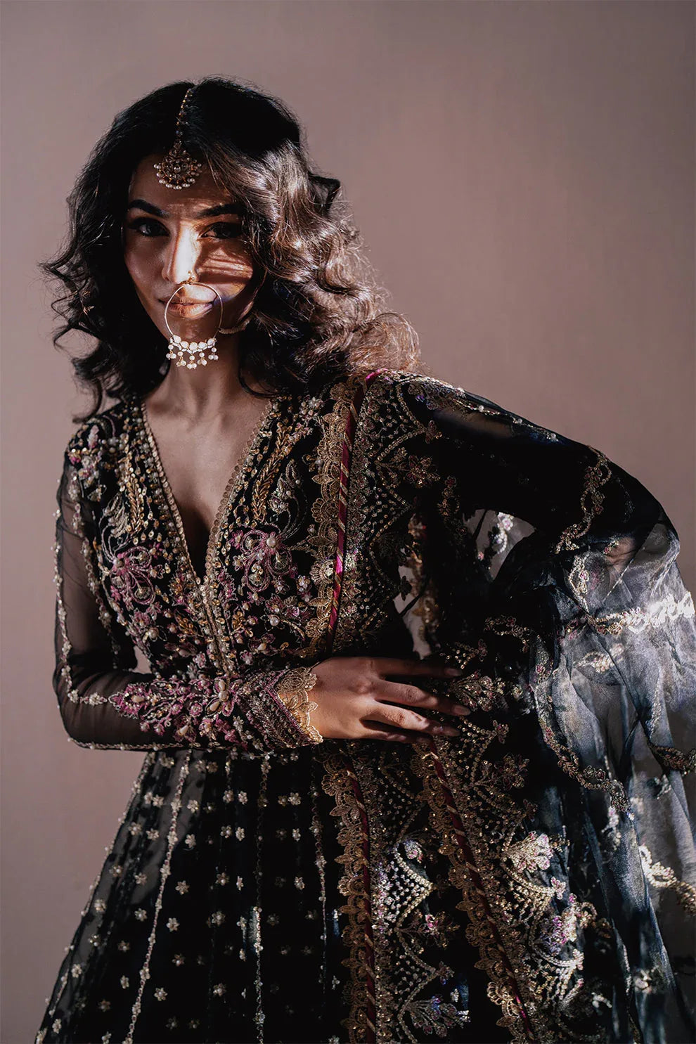 Zarposh | Jahanara Wedding Formals | Qara - Aqsa Fabrics