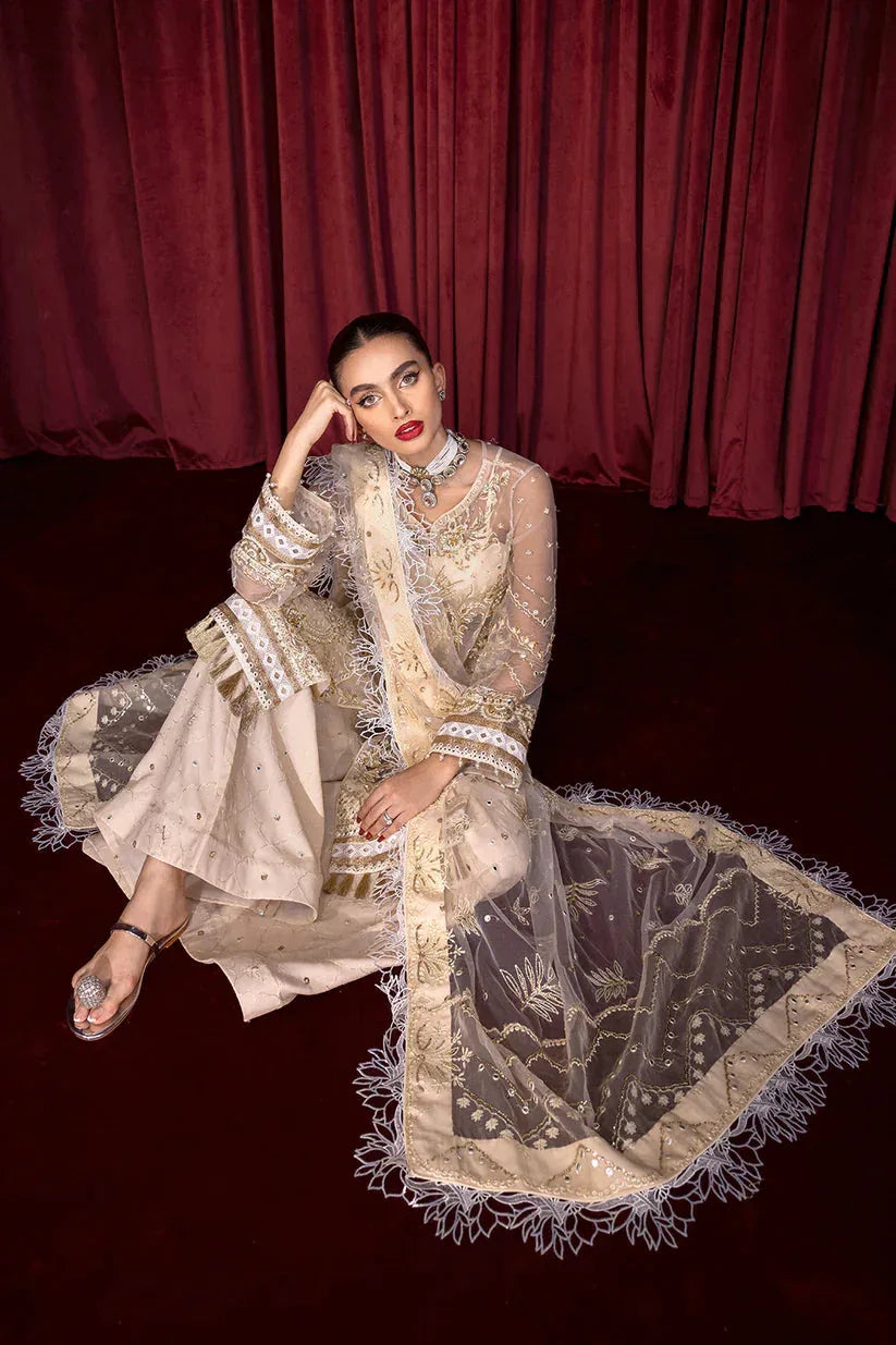 Zarposh | Lamhay Wedding Formals | RAHA - Aqsa Fabrics