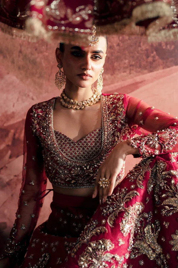 Zarposh | Maharani Wedding Collection | Anarkali - Aqsa Fabrics