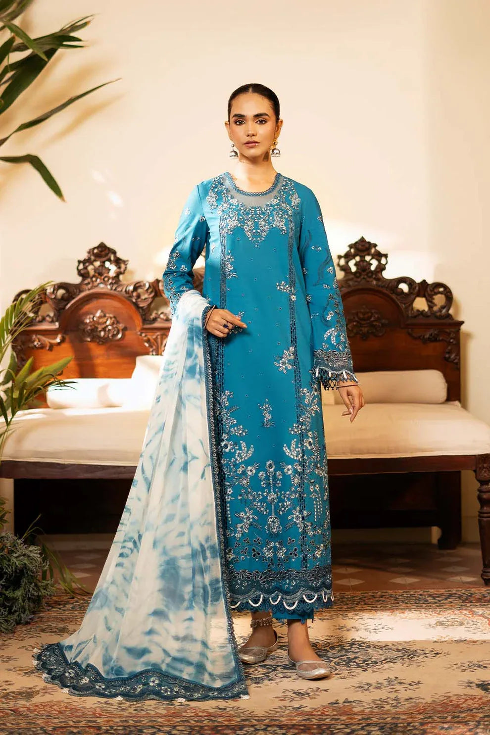 Zarposh | Sajni Lawn 25 | Azal - Aqsa Fabrics