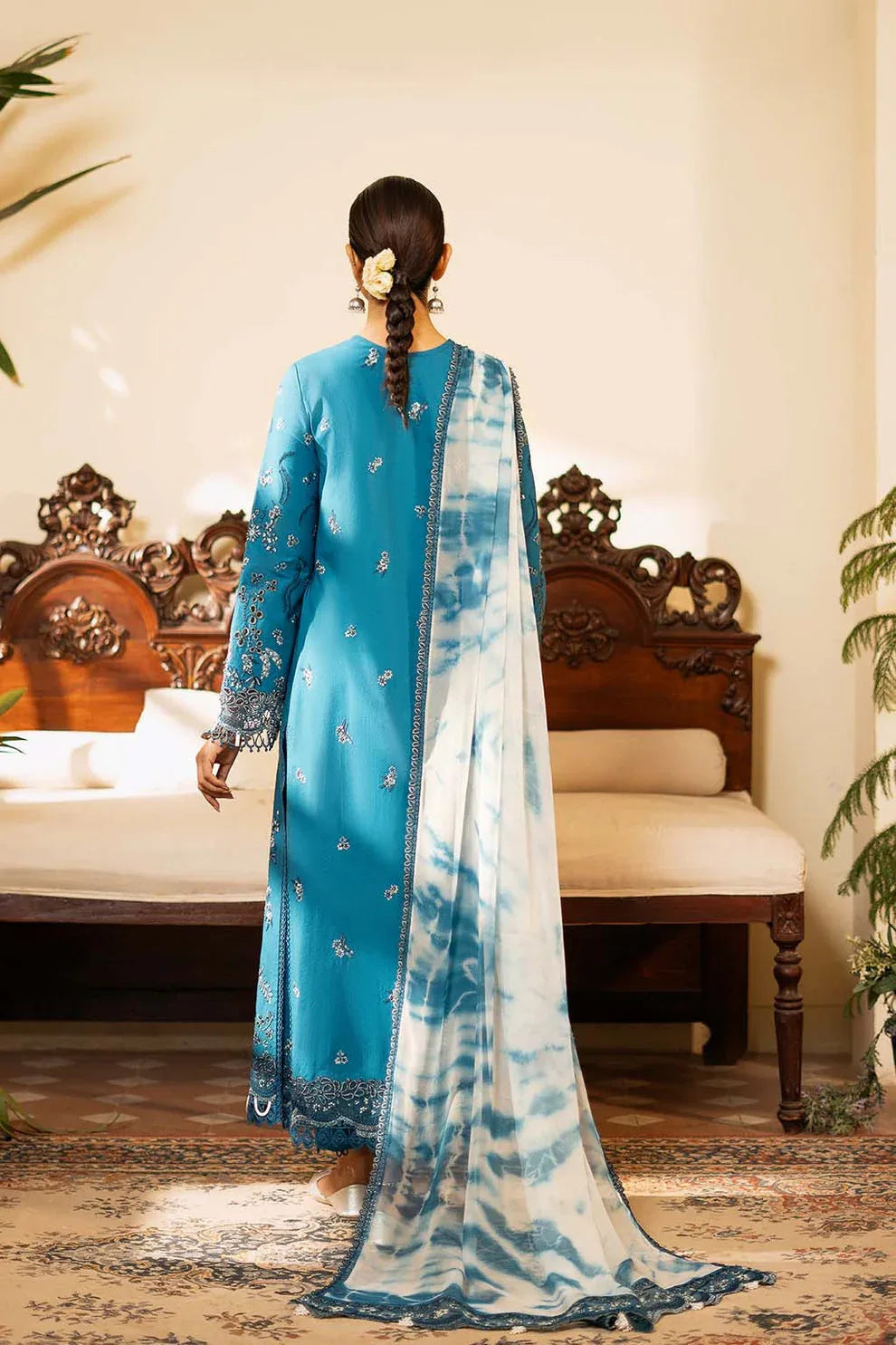 Zarposh | Sajni Lawn 25 | Azal - Aqsa Fabrics