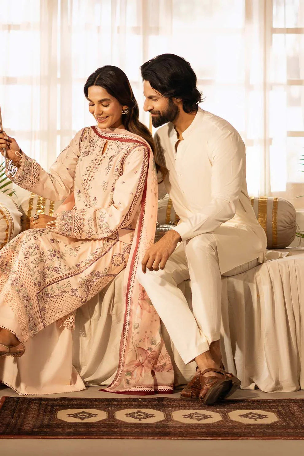 Zarposh | Sajni Lawn 25 | Gulbano - Aqsa Fabrics