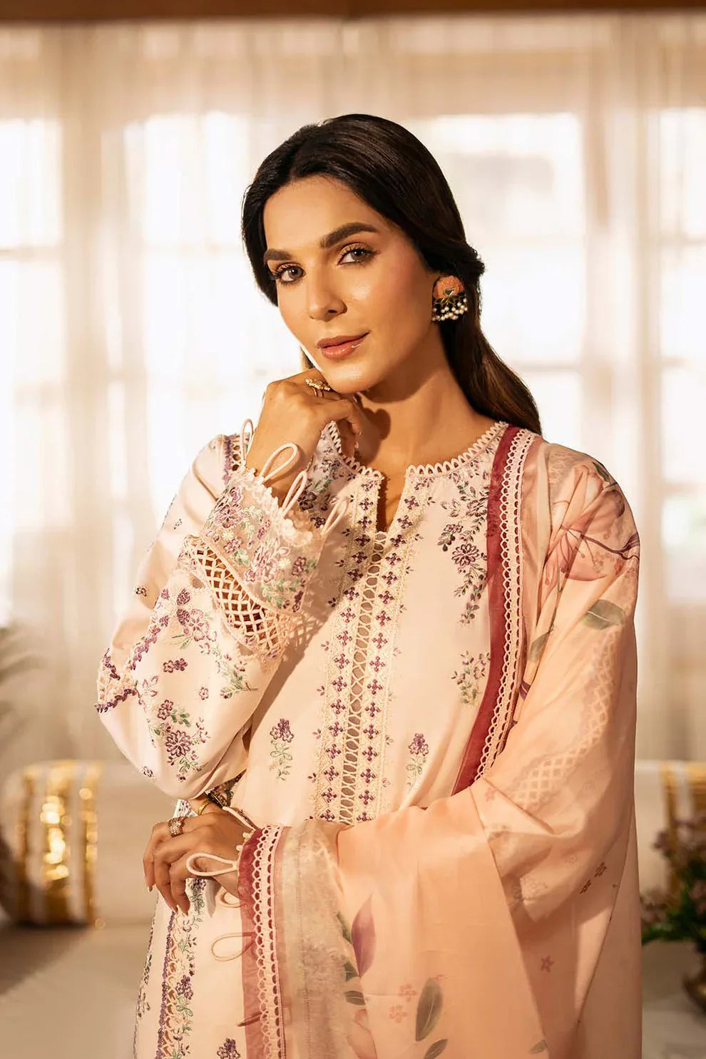 Zarposh | Sajni Lawn 25 | Gulbano - Aqsa Fabrics