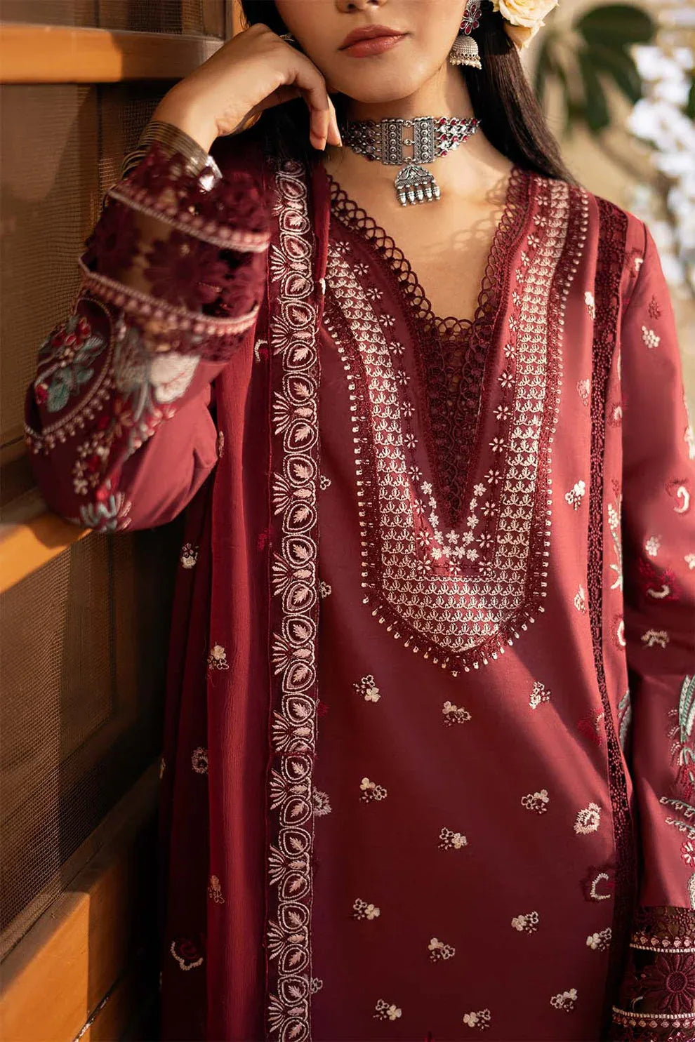 Zarposh | Sajni Lawn 25 | Nayirah - Aqsa Fabrics