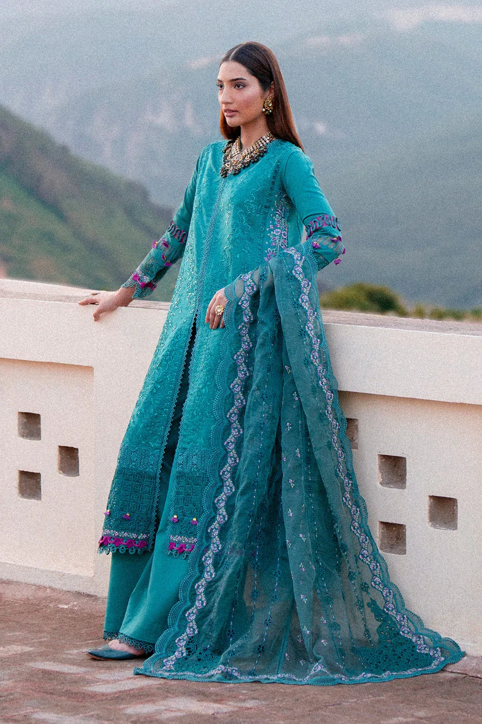 Zarposh | Sangat Lawn | Aaina - Aqsa Fabrics