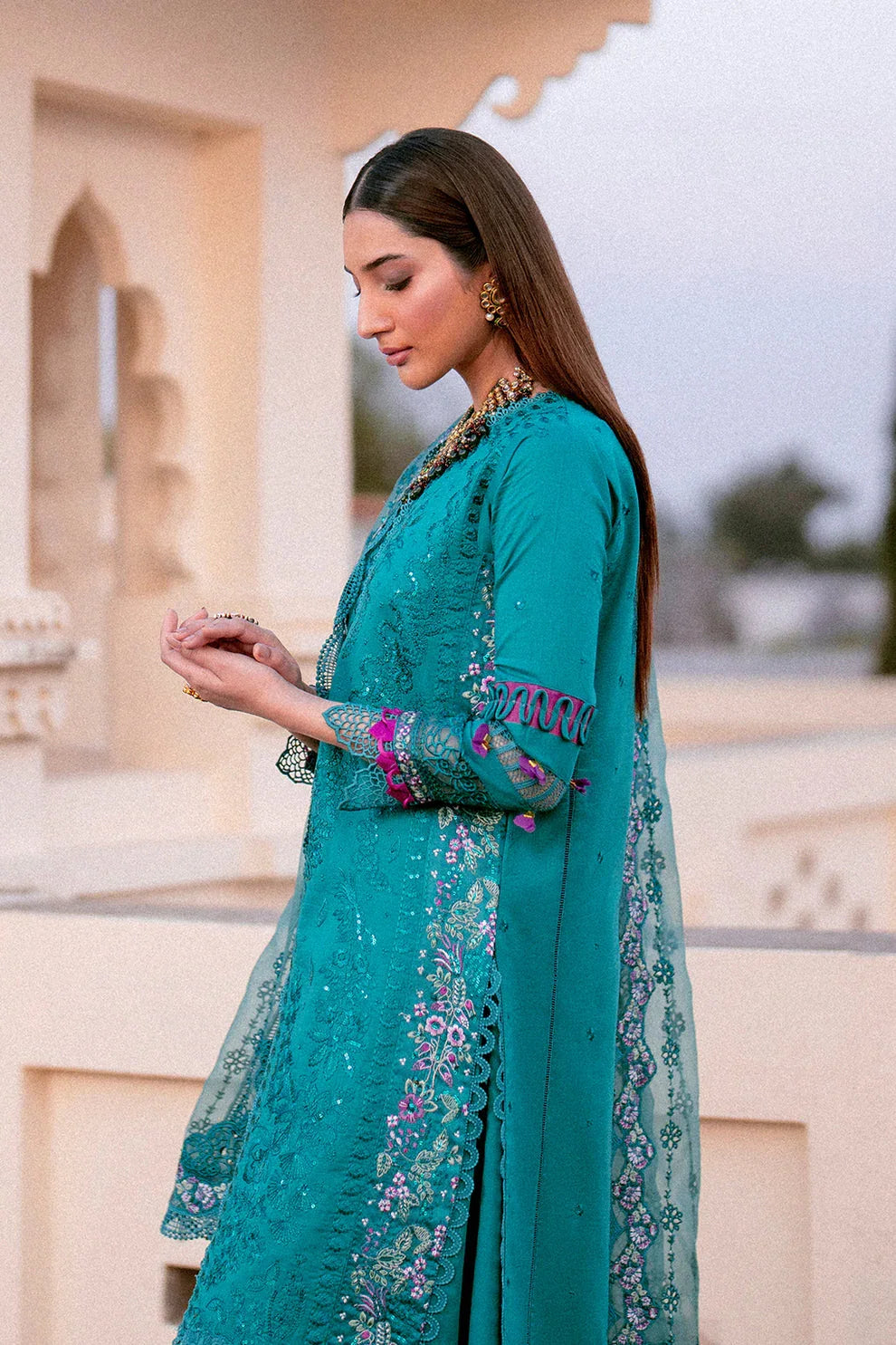 Zarposh | Sangat Lawn | Aaina - Aqsa Fabrics
