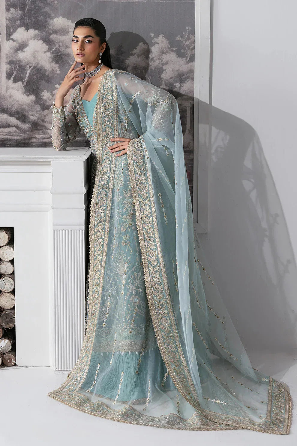 Zarposh | Seraphine | Orchid - Aqsa Fabrics