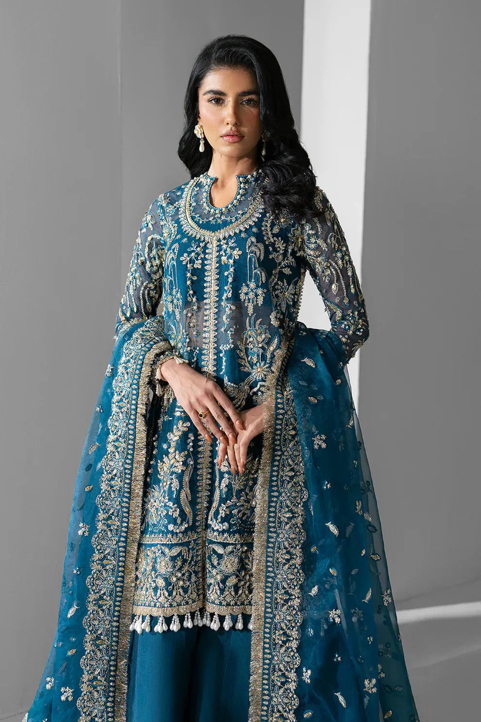 Zarposh | Seraphine | Twilight - Aqsa Fabrics