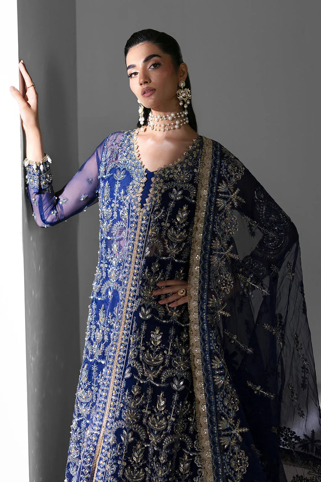 Zarposh | Seraphine Wedding Formals | Orchid - Aqsa Fabrics