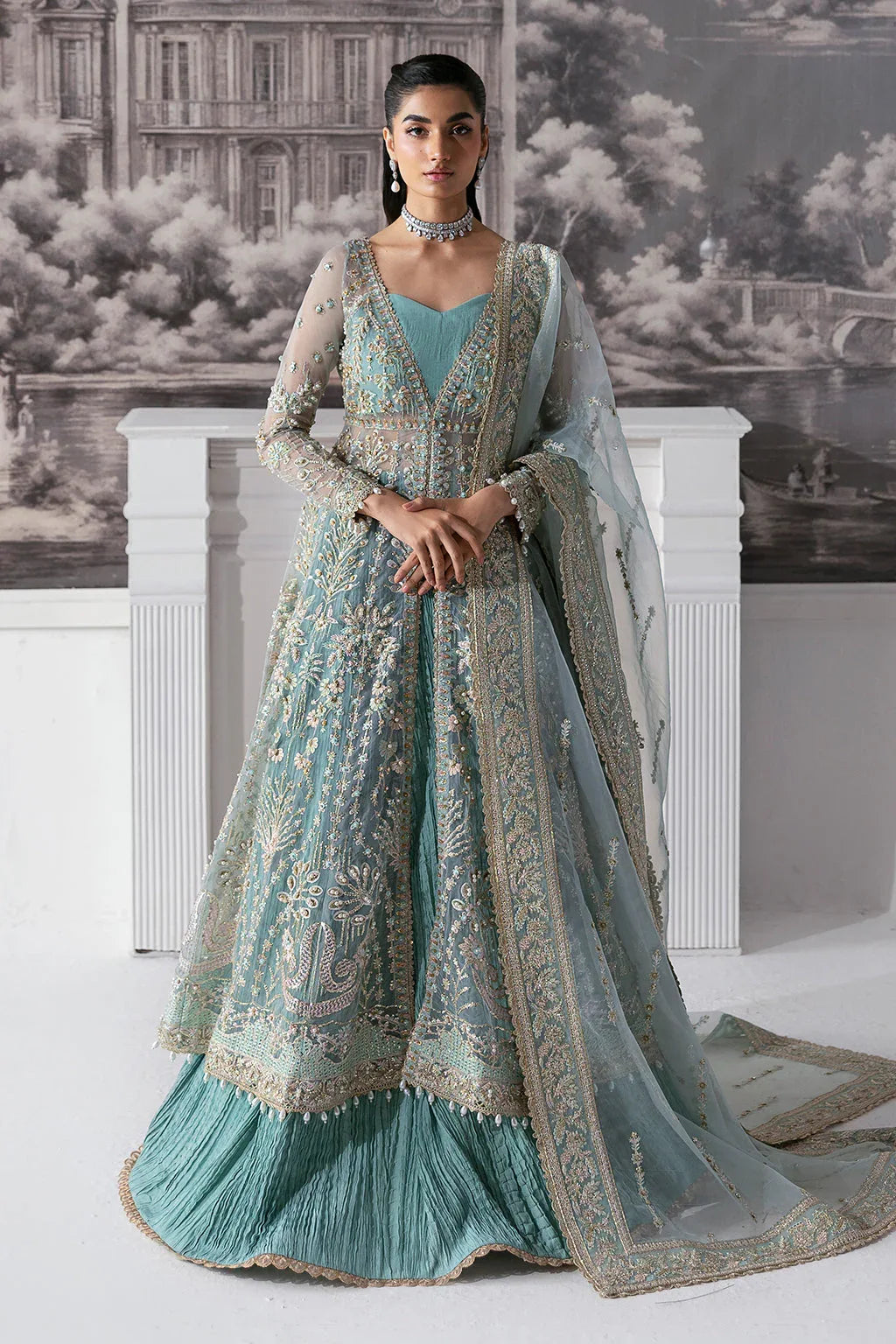 Zarposh | Seraphine Wedding Formals | Velour - Aqsa Fabrics