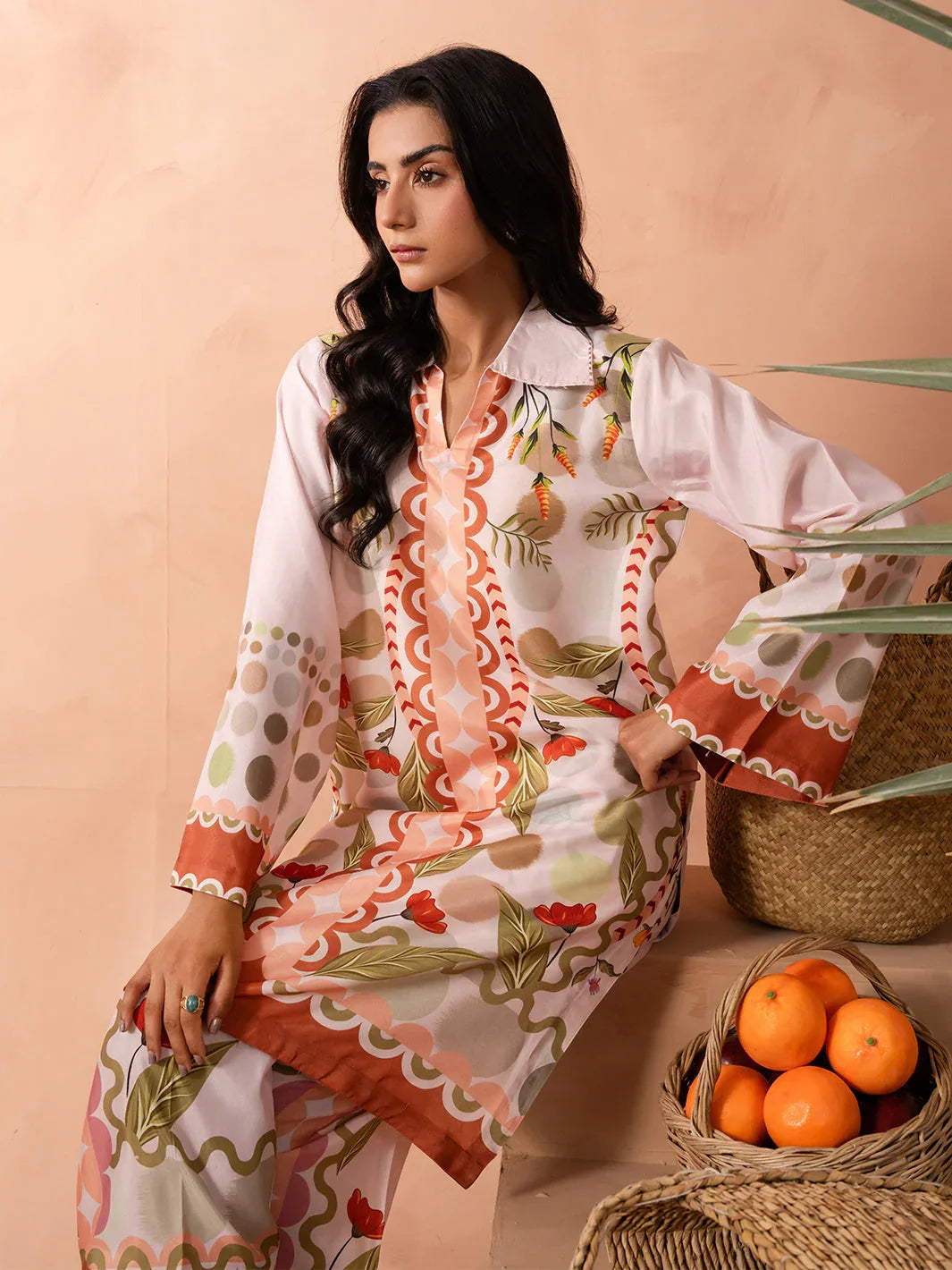 IZEL | Sunset street Pret |ZOLEA - Aqsa Fabrics