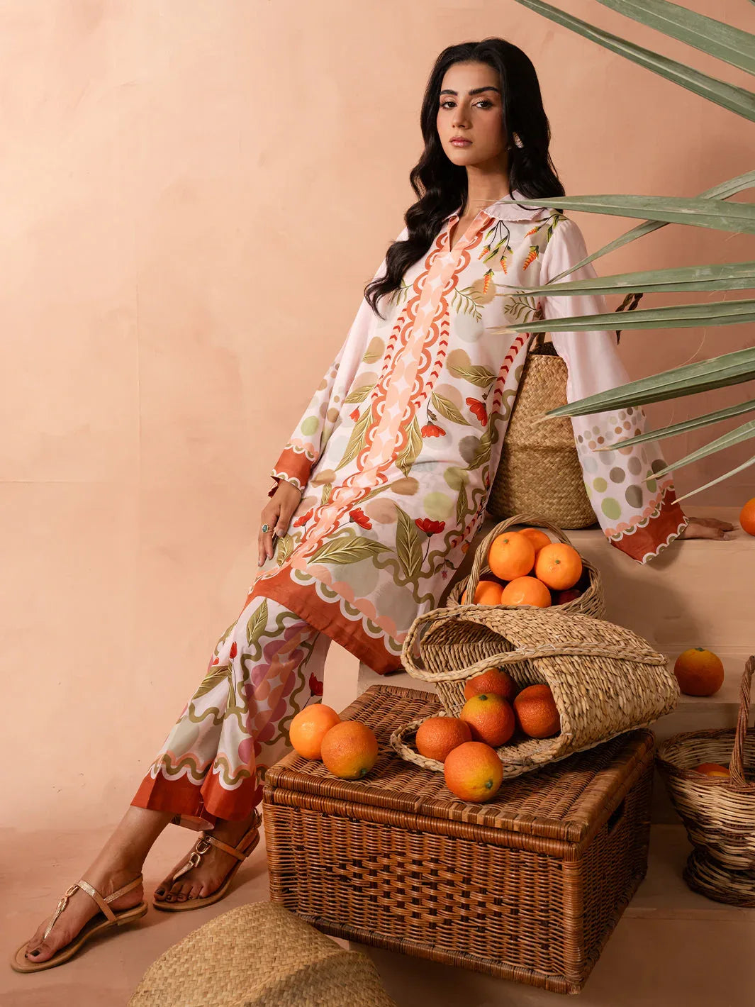 IZEL | Sunset street Pret |ZOLEA - Aqsa Fabrics