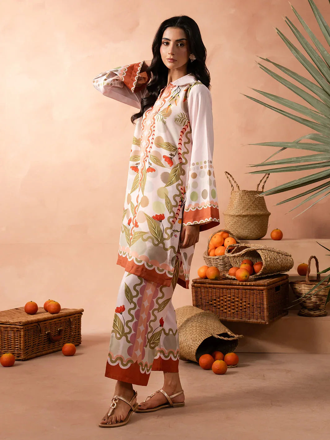 IZEL | Sunset street Pret |ZOLEA - Aqsa Fabrics