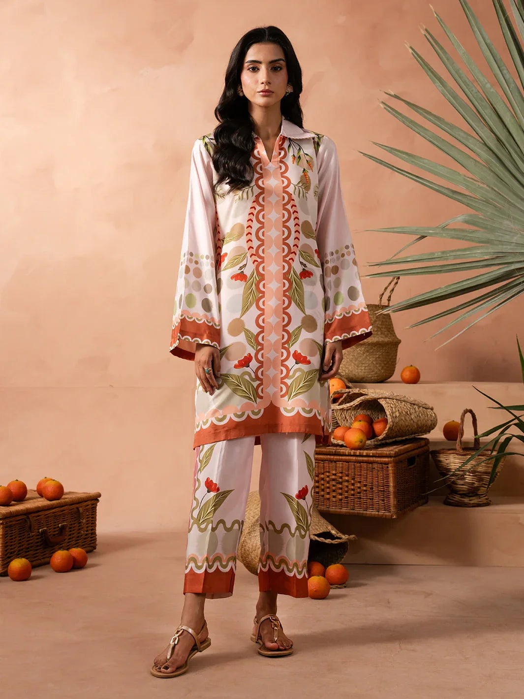 IZEL | Sunset street Pret |ZOLEA - Aqsa Fabrics