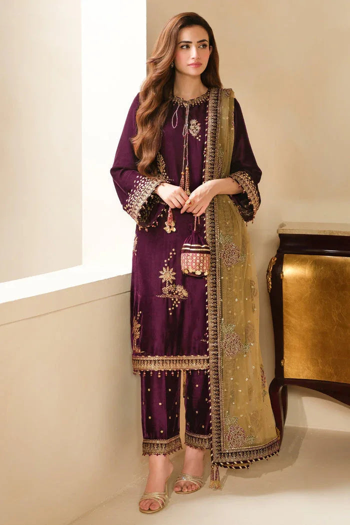 Jazmin | Velvet Edit 24 | VF-2032 - Aqsa Fabrics