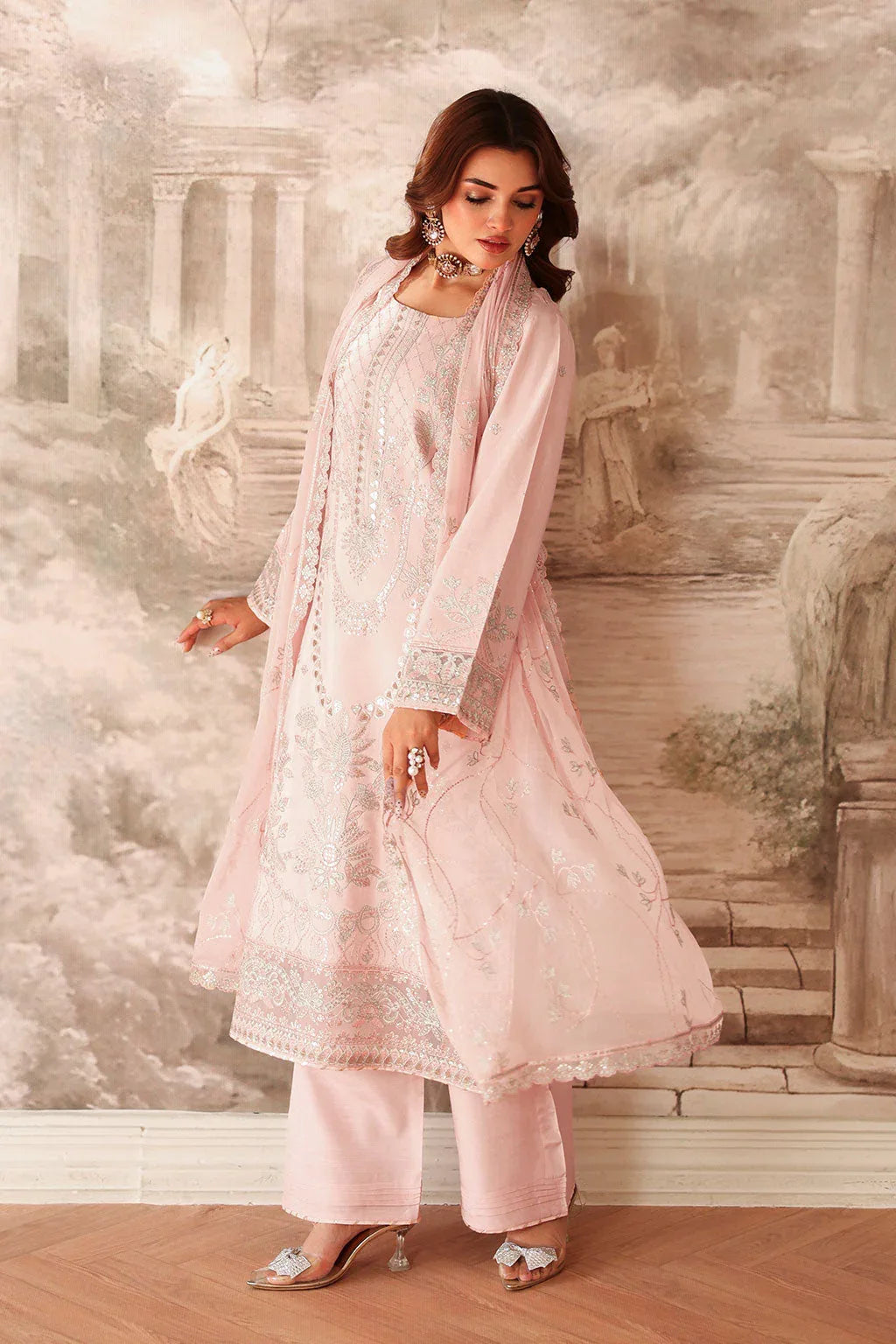 Ramsha | Aangan Luxury Raw silk | AA-202 - Aqsa Fabrics