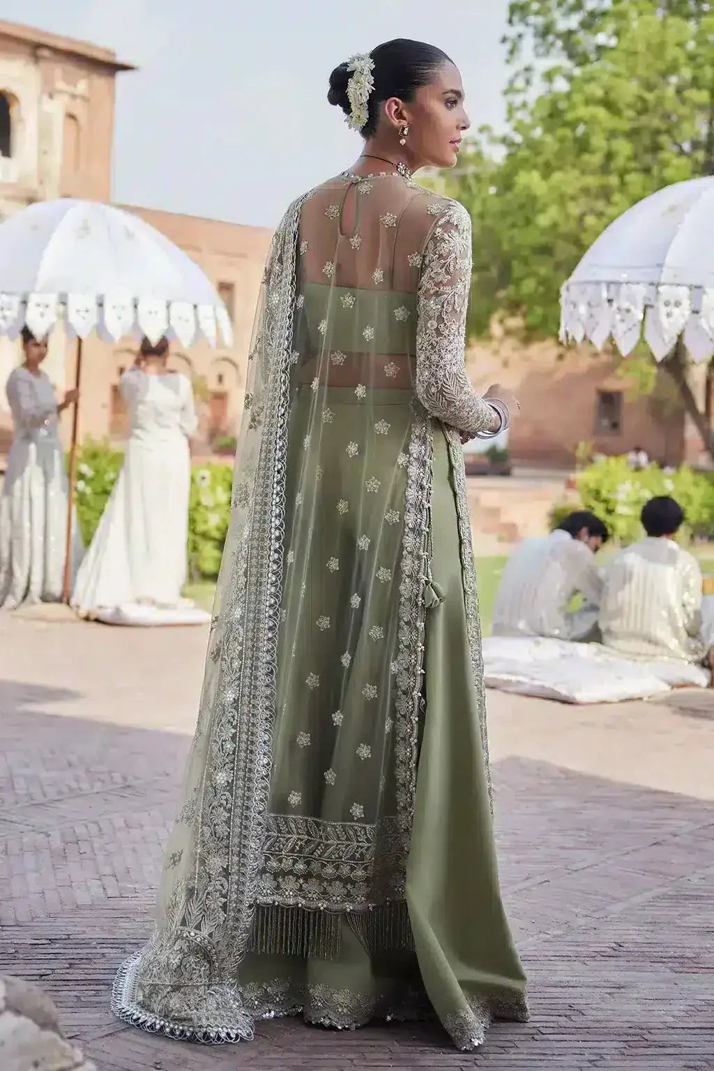 Afrozeh | Dastangoi Wedding Formals | Nigar - Aqsa Fabrics